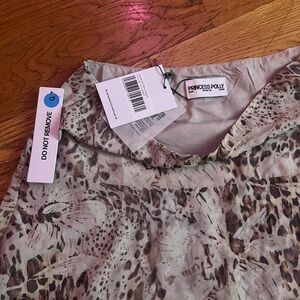 Princess Polly Leopard Print Skirt